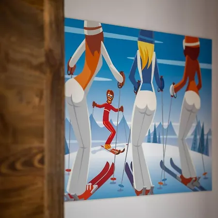 Appartement Le Grimpeur, De Glace Access, 50m From Lift